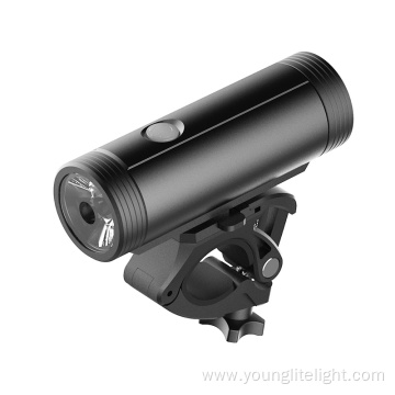 IP65 Aluminum USB Rechargeable LED Bicycle Light Flashlight